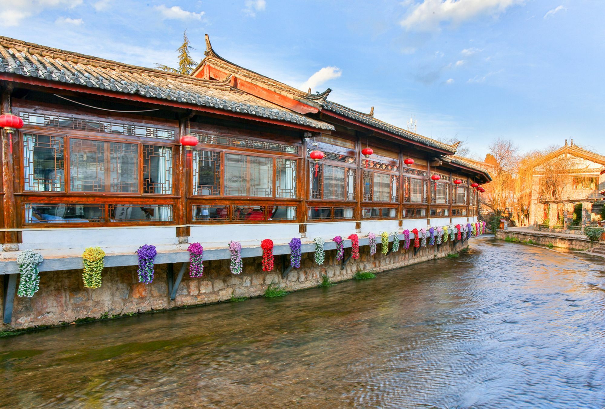 Love Cloud Boutique Chain Hotel In The Water Side Li-ťiang Exteriér fotografie